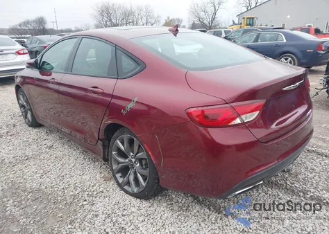 2015 Chrysler 200 S из США, поврежденный, VIN 1C3CCCBB2FN693478